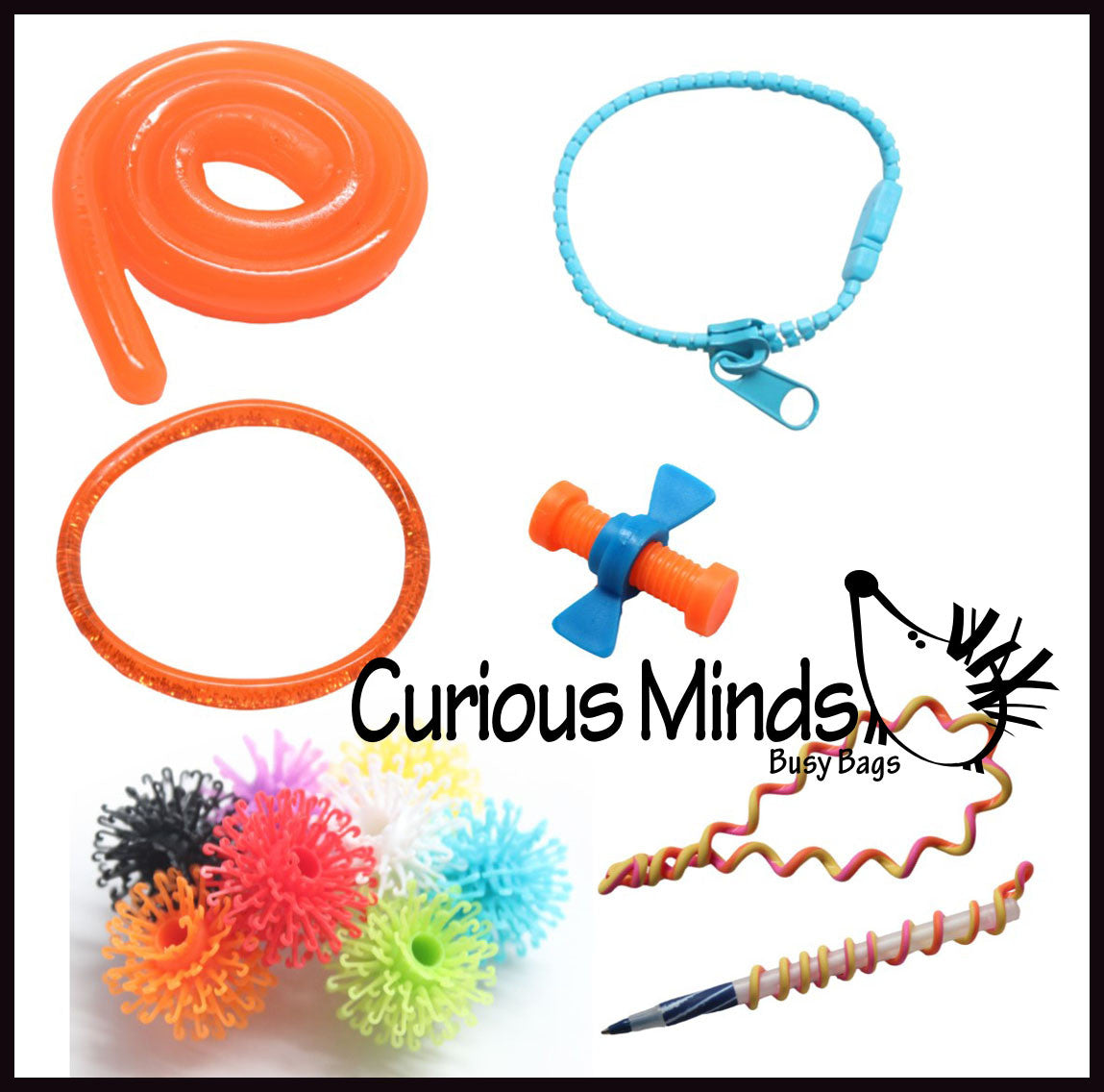 LAST CHANCE - LIMITED STOCK  - SALE - TINY Fidget Toy Bundle -  Small Finger Fidget Set for Students, Adults and Children
