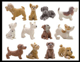 Cute Tiny Dog Figurines - Mini Toys - Small Novelty Prize Toy - Party Favors - Gift