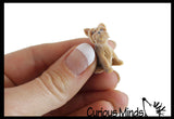 Cute Tiny Dog Figurines - Mini Toys - Small Novelty Prize Toy - Party Favors - Gift