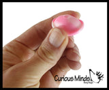 Small 1" Tiny Marble Poppers - Rubber Pop Up Toy - Pop and Drop - Turn Dome Inside Out & Watch it Fly - Fun Classic Retro Novelty Toy for Birthday Goodie Bags Prizes