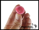 Small 1" Tiny Marble Poppers - Rubber Pop Up Toy - Pop and Drop - Turn Dome Inside Out & Watch it Fly - Fun Classic Retro Novelty Toy for Birthday Goodie Bags Prizes
