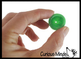 Small 1" Tiny Marble Poppers - Rubber Pop Up Toy - Pop and Drop - Turn Dome Inside Out & Watch it Fly - Fun Classic Retro Novelty Toy for Birthday Goodie Bags Prizes