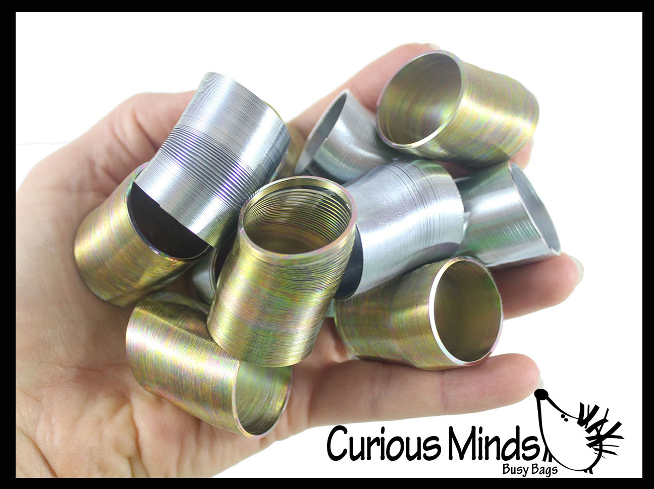 Tiny Metal Spring Toy - Sensory Fidget Toy | Curious Minds Busy Bags