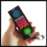NeeDoh Teenie Tiny Nee-Doh 3 Pack Soft Doh Filled Stretch Ball - Ultra Squishy and Moldable Relaxing Sensory Fidget Stress Toy