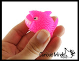 Mini Puffer Sharks - Small Novelty Toy - Party Favors - Cute Tiny Fidget Toys - Shark