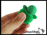 LAST CHANCE - LIMITED STOCK  - SALE - Mini Puffer Turtles - Small Novelty Toy - Party Favors - Cute Tiny Fidget Toys - Turtle Lover
