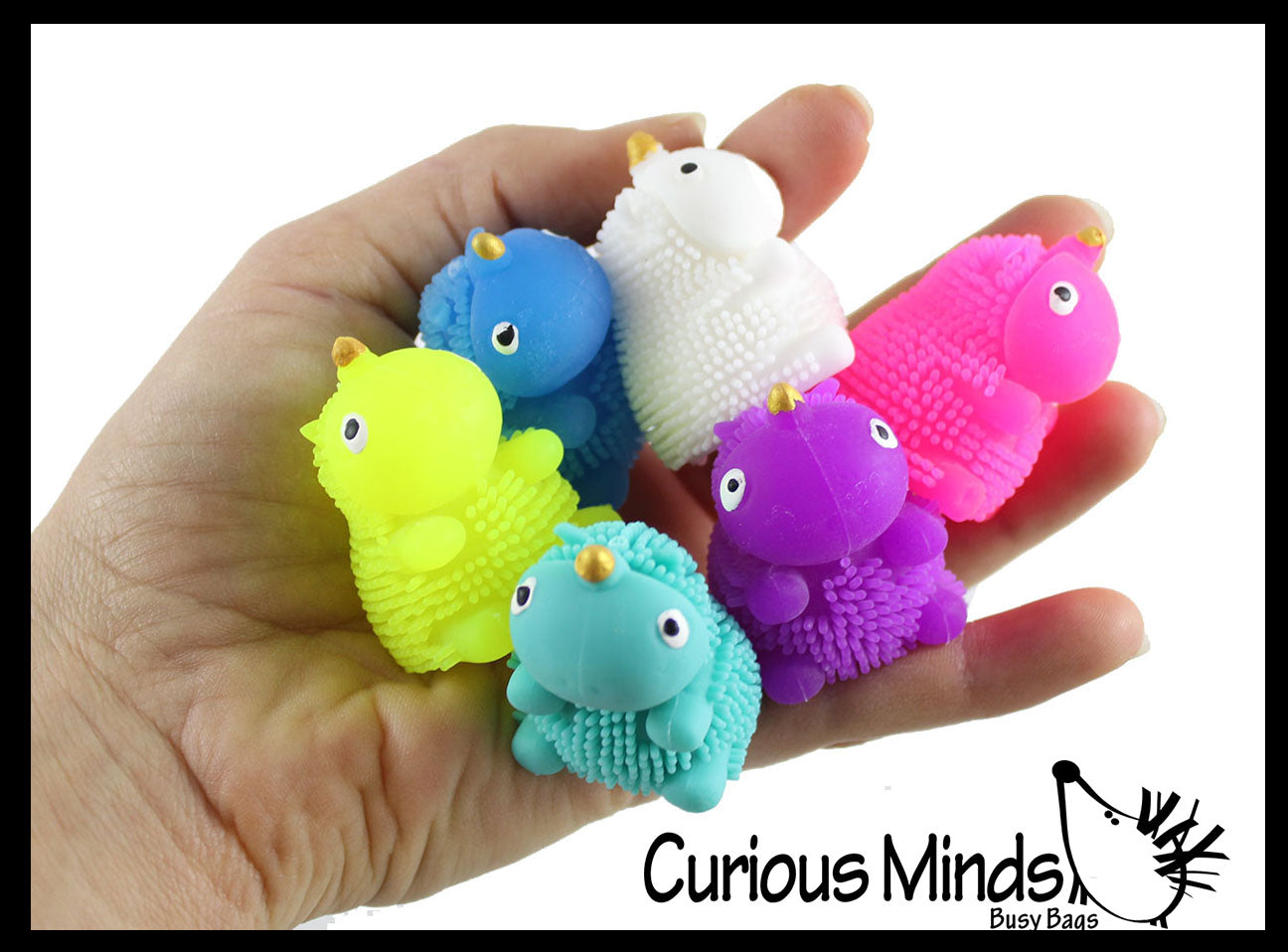 Mini Puffer Unicorns - Small Novelty Toy - Party Favors - Easter Gift