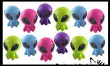 LAST CHANCE - LIMITED STOCK - Small Bright Alien Squishy Slow Rise Foam -  Scented Sensory, Stress, Fidget Toy Memory Foam Expands
