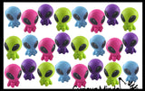 LAST CHANCE - LIMITED STOCK - Small Bright Alien Squishy Slow Rise Foam -  Scented Sensory, Stress, Fidget Toy Memory Foam Expands