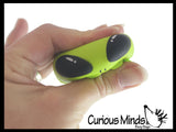 LAST CHANCE - LIMITED STOCK - Small Bright Alien Squishy Slow Rise Foam -  Scented Sensory, Stress, Fidget Toy Memory Foam Expands