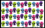 LAST CHANCE - LIMITED STOCK - Small Bright Alien Squishy Slow Rise Foam -  Scented Sensory, Stress, Fidget Toy Memory Foam Expands