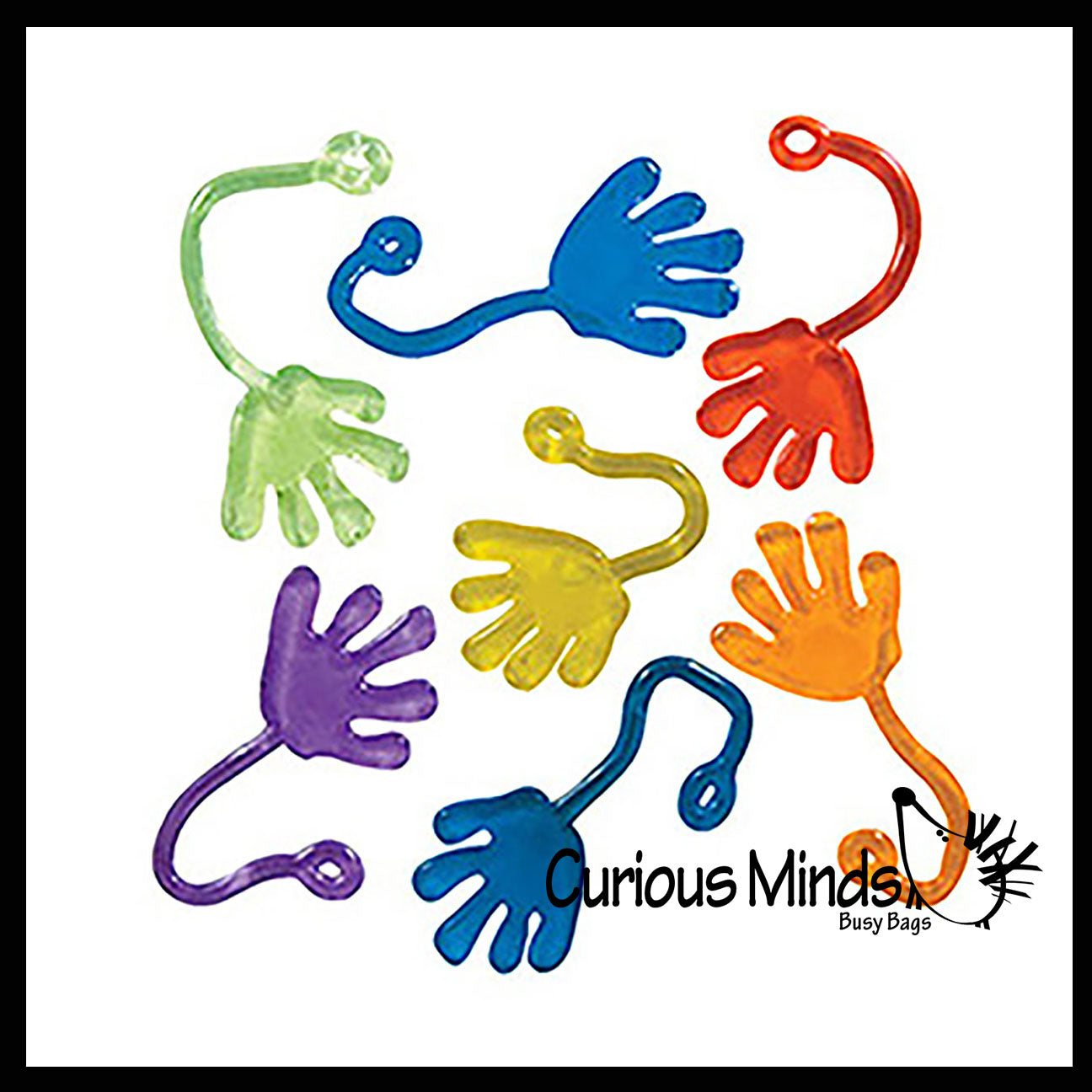 LAST CHANCE LIMITED STOCK Teenie Tiny Sticky Hands Mini Glitter Curious Minds Busy Bags