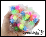 Mini Bags of Sticky Wall and Window Clinging Walker Balls Tumblers Crawlers -  Fun Small Toy Prize Assortment Ceiling Toy BULK PARTY FAVOR