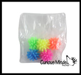 Mini Bags of Sticky Wall and Window Clinging Walker Balls Tumblers Crawlers -  Fun Small Toy Prize Assortment Ceiling Toy BULK PARTY FAVOR