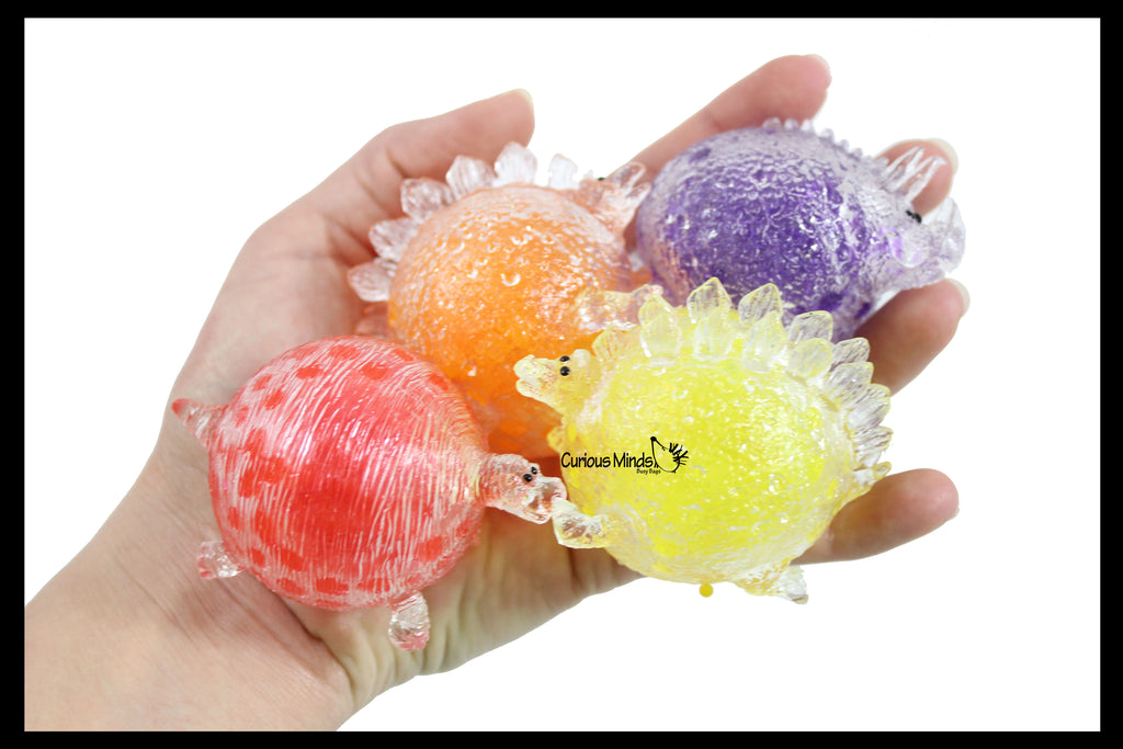 Small Water Bead Filled Dinosaur Squeeze Stress Ball  -  Sensory, Stress, Fidget Toy