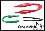 Tong and Tweezer Assortment of 3 for Children, Perfect for Fine Motor