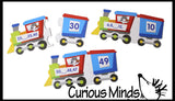 LAST CHANCE - LIMITED STOCK  - SALE - Number Patterns and Skip Counting Train Puzzle - Early Childhood Teacher Supply