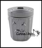 Mini Trash Cans with 2 Flies - Prefilled Egg - Cute and Unique Easter Hunt - Bugs in Trash Can Busy Bag