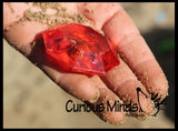 Large Gem and Coin Treasure Hunt Sand Toy - Dig sift and find buried coins jewels and gems.  Sensory bin