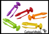 Tri- Grip Tongs - Tweezers for Busy Bags and Sensory Bins - OT Hand Strength