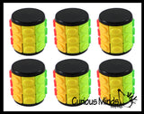 Rotate and Slide Puzzle Game Multi-Colored Puzzle Cube Games - Problem-Solving Brain Teaser Logic Toys - Travel Toy Fidget