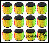 Rotate and Slide Puzzle Game Multi-Colored Puzzle Cube Games - Problem-Solving Brain Teaser Logic Toys - Travel Toy Fidget