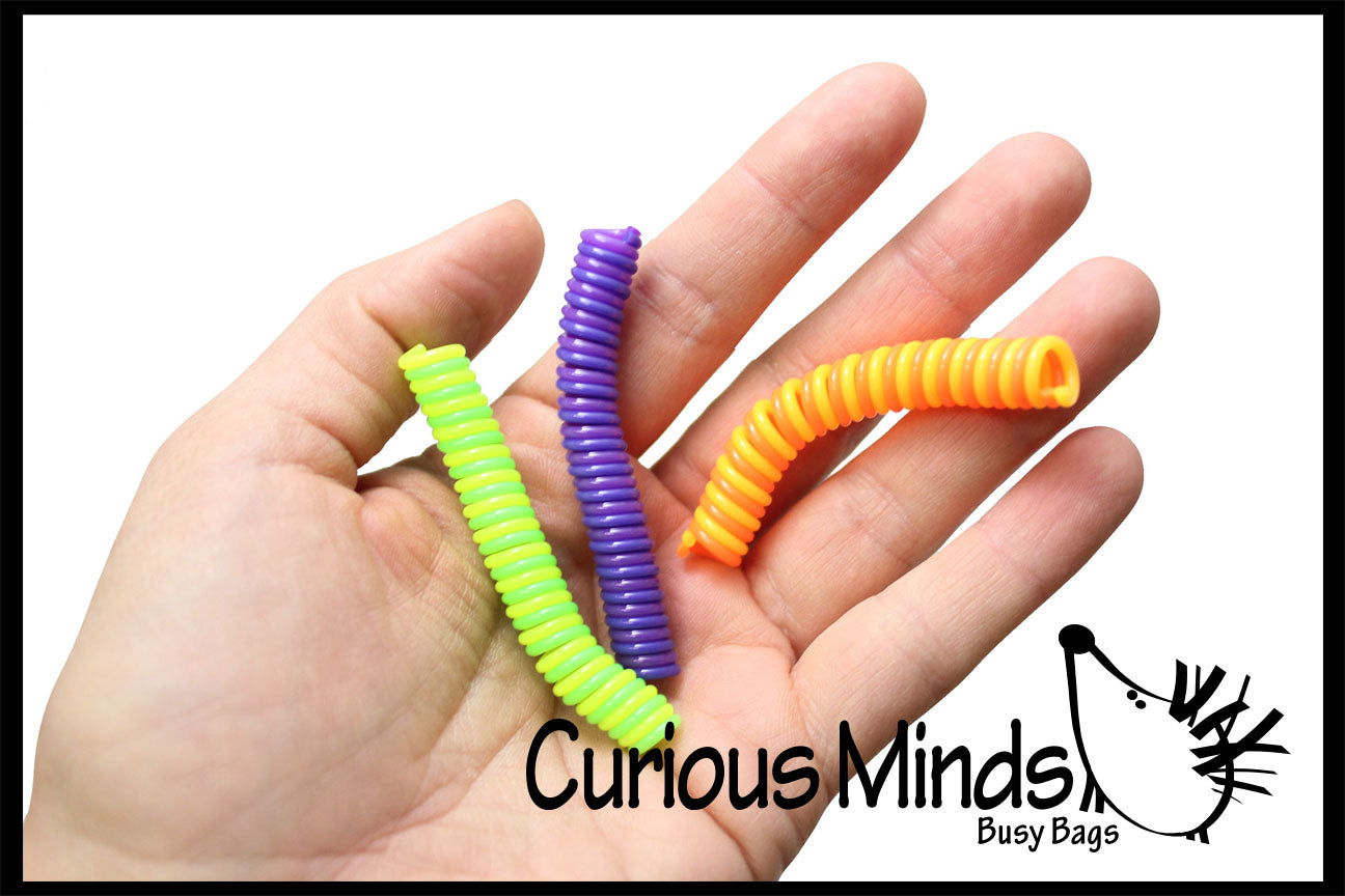 Fidget Wraps Mini Coil Fidget Toys - Pencil Wrap Springs | Curious Minds Busy Bags