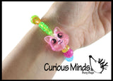 LAST CHANCE - LIMITED STOCK - SALE - Twist Animal Pet Bracelet -  Sensory Fidget Toy - Bead Animal that Turns into a Bracelet - Jewelry