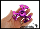 LAST CHANCE - LIMITED STOCK - SALE  - UFO Metallic Fidget Spinner Toy - Spinning Hand Fidget - Anxiety ADHD