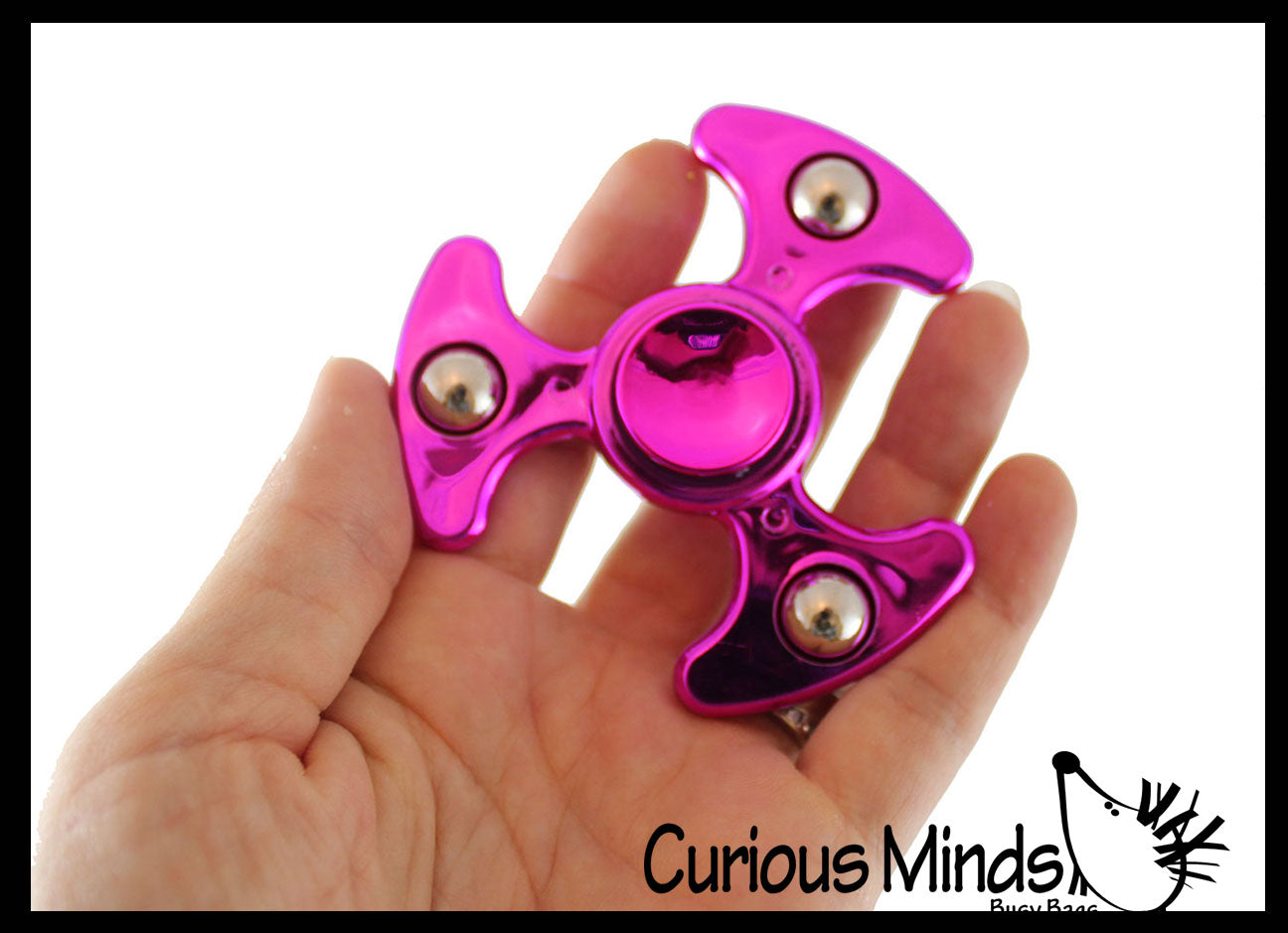 Køb honning Topmøde UFO Metallic Fidget Spinner Toy - Spinning Hand Fidget - Anxiety ADHD |  Curious Minds Busy Bags