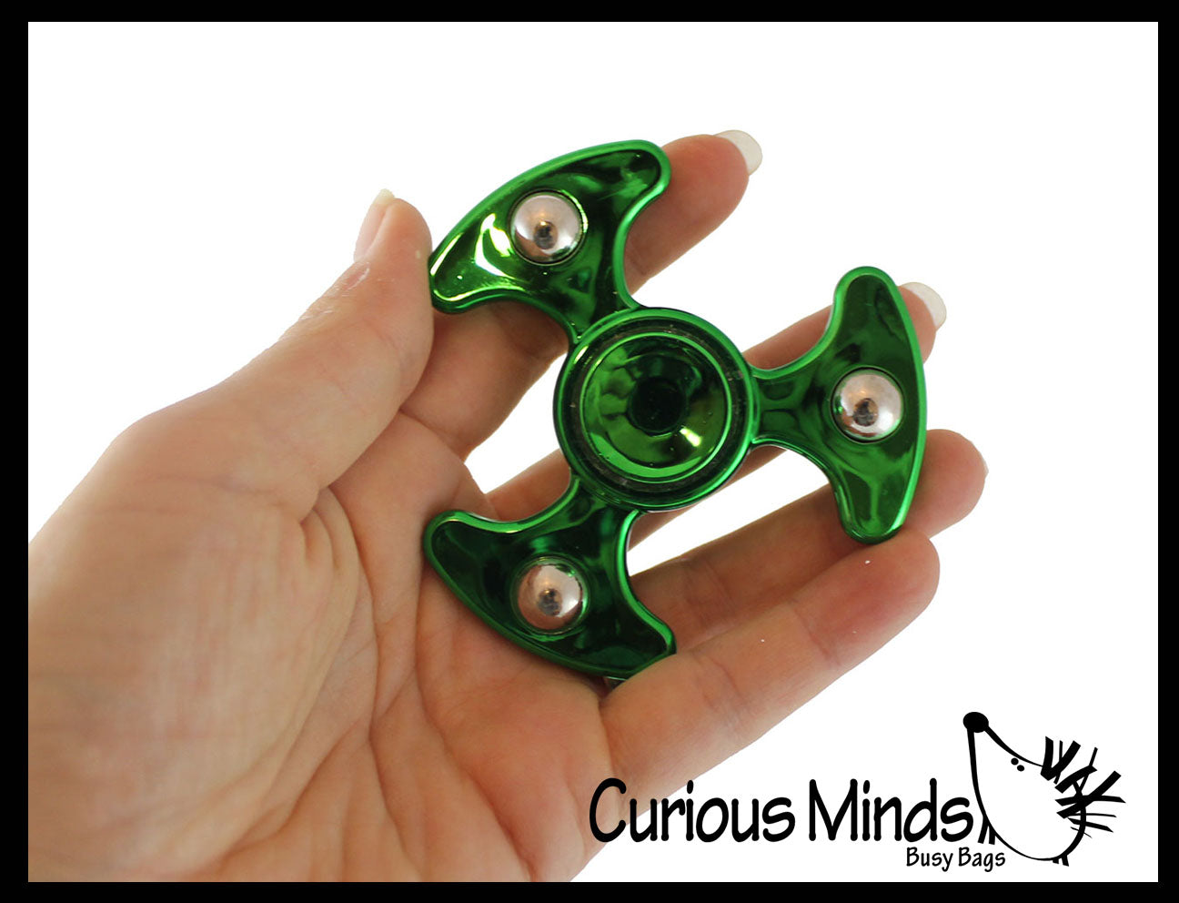 Hand Spinner -LED Tips Tri-Spinner - Fidget Toy – Juggling Warehouse