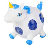 Unicorn Squishy Blob Mesh Ball with Soft Web - Squishy Fidget Ball