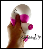 Unicorn Stretchy Squishy Squeeze Stress Ball Soft Doh Filling - Like Shaving Cream - Sensory, Fidget Toy