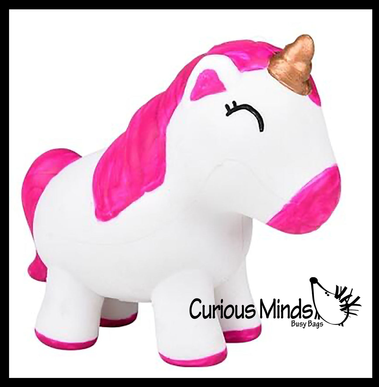 Unicorn Stretchy Squishy Squeeze Stress Ball Soft Doh Filling - Like S ...