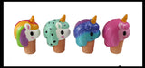 Unicorn Ice Cream Cone Girly Magical Theme Squishy Slow Rise Foam -  Scented Sensory, Stress, Fidget Toy