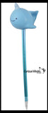 Slow Rise Horn Mystical Animals Unicorn/Panda/Narwhal/Rainbow Pen - Soft Scented Cute Pens - Office School