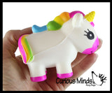Unicorn Girly Magical Theme Squishy Slow Rise Foam -  Scented Sensory, Stress, Fidget Toy