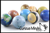 Universe Solar System Stress Ball Toy Set - Educational Learning Toy - Outer Space Planets