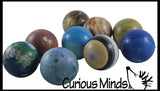 Universe Solar System Stress Ball Toy Set - Educational Learning Toy - Outer Space Planets