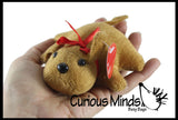 LAST CHANCE - LIMITED STOCK  - SALE -  12 Valentines Day Plush Animals - Love Valentine Themed  - Unique Valentines Day Exchange Cards for Kids