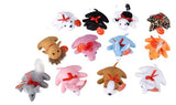 LAST CHANCE - LIMITED STOCK  - SALE -  12 Valentines Day Plush Animals - Love Valentine Themed  - Unique Valentines Day Exchange Cards for Kids