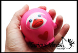 LAST CHANCE - LIMITED STOCK - Valentine's Day Slow Rise Animals - Heart Love Valentine Gift-  Scented Sensory, Stress, Fidget Toy - Be My Valentine