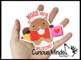 Eraser Unique Valentines Day Cards Exchange for Kids