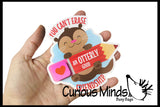 Eraser Unique Valentines Day Cards Exchange for Kids