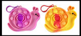 Snail Valentines Day Bubble Popper Fidget Toy - Fun Party Favor Toy - Heart Love