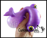 LAST CHANCE - LIMITED STOCK - Jumbo Fish With Bulging Eyes Water Bead Filled Squeeze Stress Ball  -  Sensory, Stress, Fidget Toy