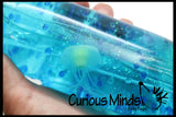 Jumbo Water Filled Tube Jellyfish Snake Stress Toy - Squishy Wiggler Sensory Fidget Ball