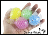 Fish Water Bead Filled Squeeze Stress Ball  -  Sensory, Stress, Fidget Toy