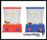 Small Water Games Basketball Hoop Challenge - Push Button to Shoot Hoops and Get Balls in the Net - Hand Held Travel Arcade Game - Party Favors