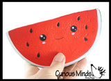 Squishy Slow Rise Watermelon Slice -  Scented Sensory, Stress, Fidget Toy - Fruit